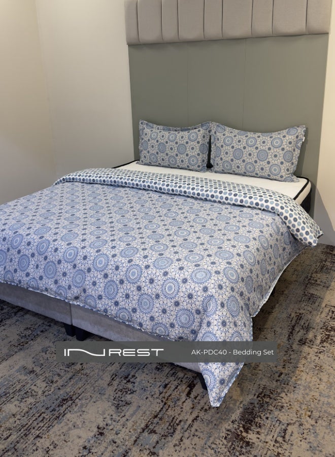 إنريست هوم طقم لحاف كوردوفا (بدون حشوة) قطن 100 % 3 قطع - Image 1